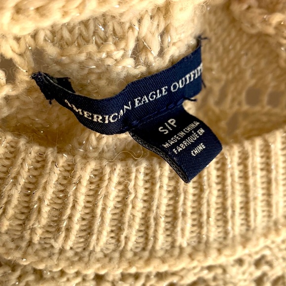 American eagle oversized knit sweater off shoulder - Picture 2 of 4